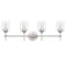 Quoizel Aria 4-Light Brushed Nickel Vanity Light ARI8631BN - alternate 2